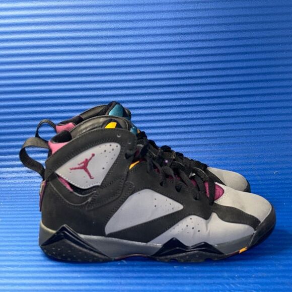 Size 7Y- GS Nike Air Jordan 7 Retro GS 'Bordeaux' 304774-034 RARE 2015 - Picture 1 of 8
